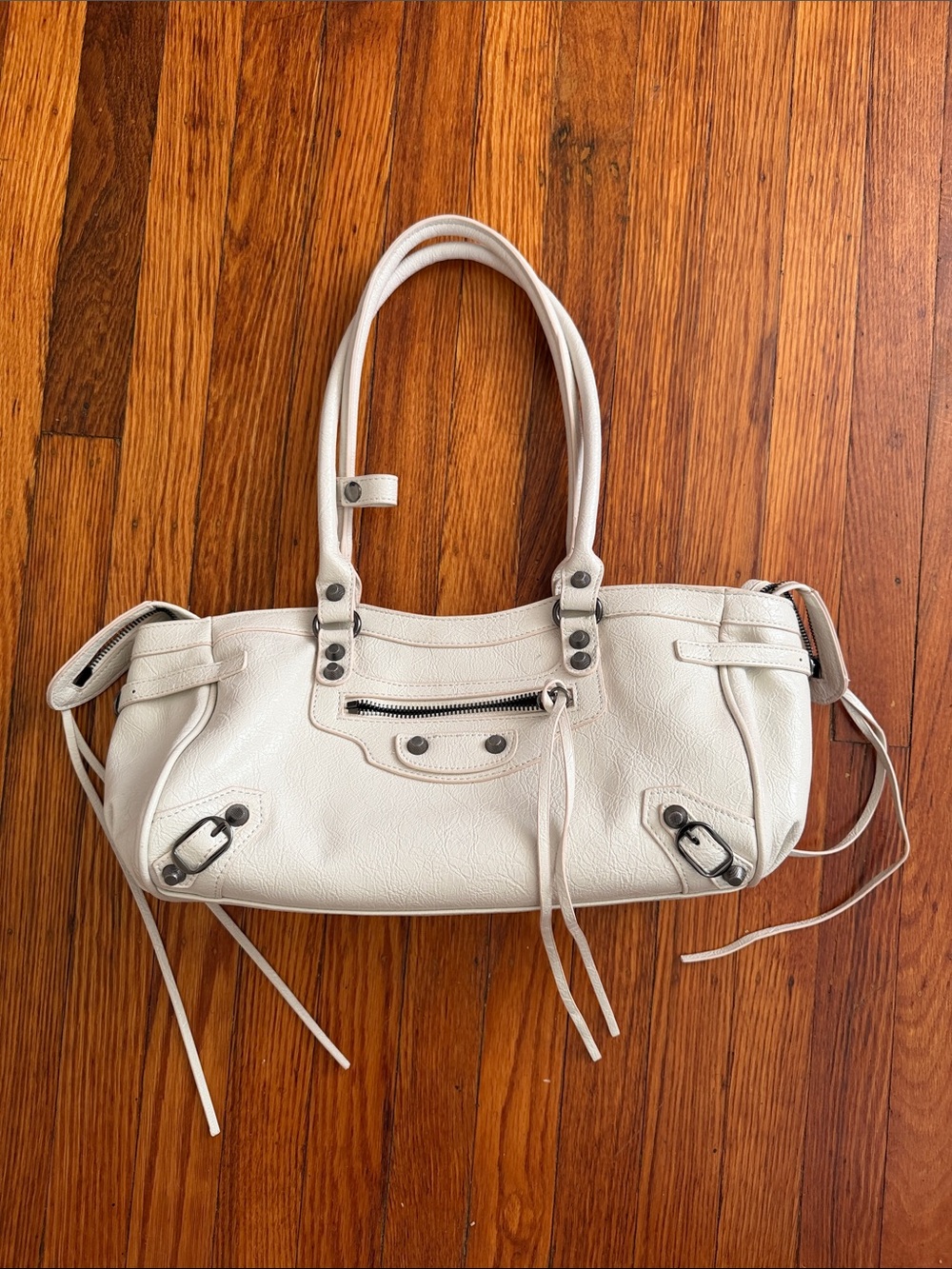 White East West City Bag